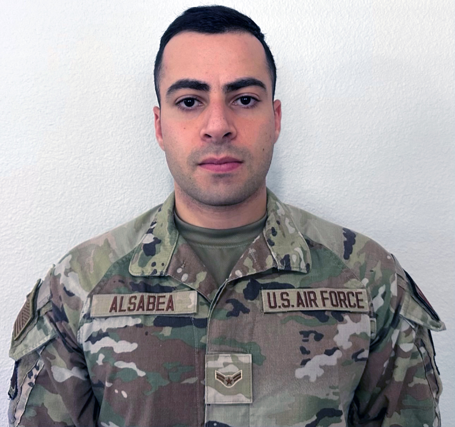 Airman 1st Class Milad Asabea Airman 1st Class Milad Asabea